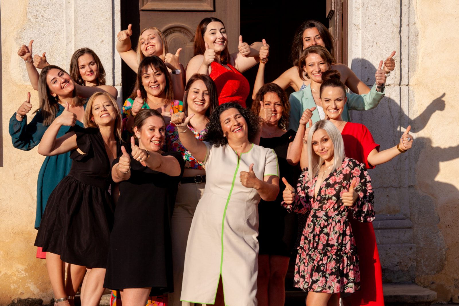 L’équipe EDC Spa Management réunie pour une photo de groupe