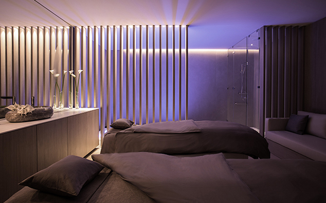 Cabine duo du spa de l’Hôtel & Spa du Castellet 5*, exploité par EDC